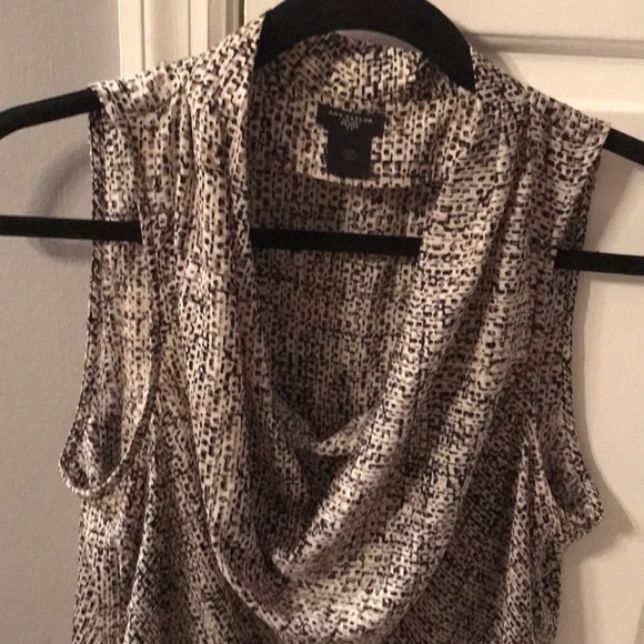 Beautiful Ann Taylor cowl neck top - Picture 2 of 2